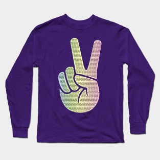 AMOR Y PAZ Long Sleeve T-Shirt